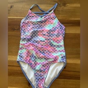 More Than Magic Target Girls Mermaid Swimsuit, Size Large